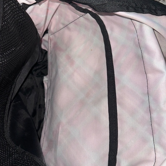 Pink Victoria’s Secret Red Plaid Campus Backpack - Picture 5 of 9